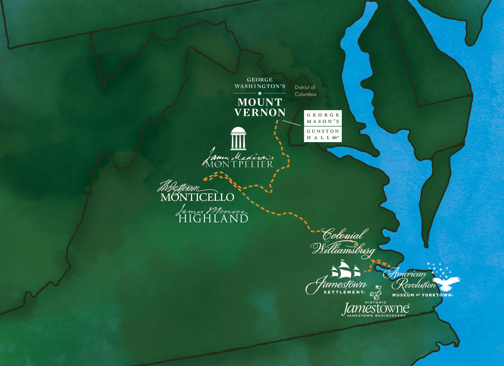 Map Of Colonial Williamsburg Va